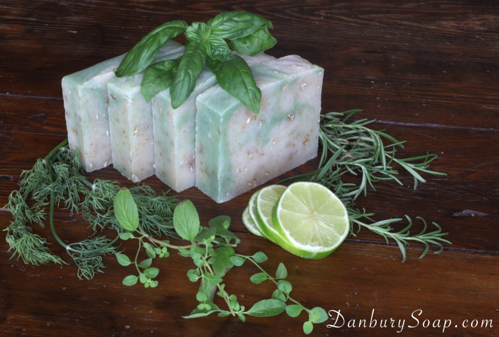 Lime & Herb Oatmeal Soap